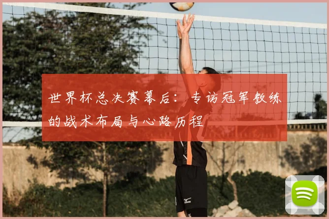 世界杯总决赛幕后：专访冠军教练的战术布局与心路历程